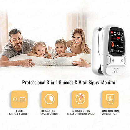 🎉Hotplex® Develops Newly Launched NonInvasive Smart Glucose Meter✨ Limited Offer