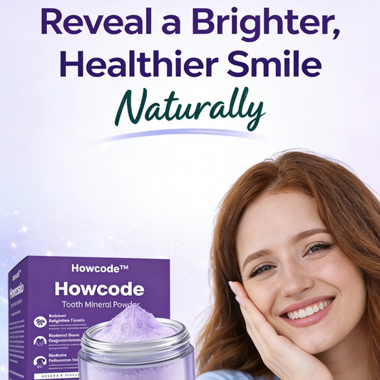 ✨ Howcode™ PearlyGlo Tooth Mineral Powder