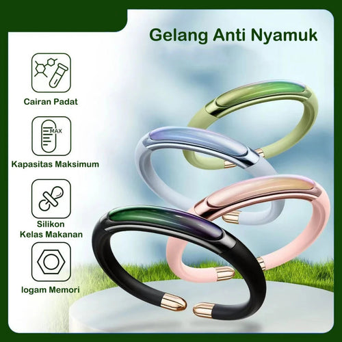 Quick & Strong Plant-Derived Mosquito Repellent  Bracelet