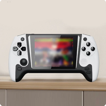 X9 portable game console, 5.5-inch HD screen, multiple languages, retro GBA Arcade video,10 simulators with 20000+ Games