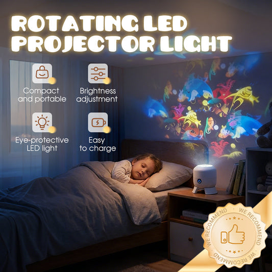 ✨Today: 60% OFF!🔥Dynamic Rotating LED Projector Light