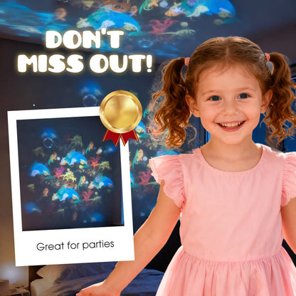 ✨Today: 60% OFF!🔥Dynamic Rotating LED Projector Light