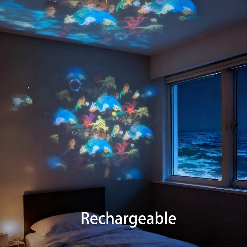 ✨Today: 60% OFF!🔥Dynamic Rotating LED Projector Light
