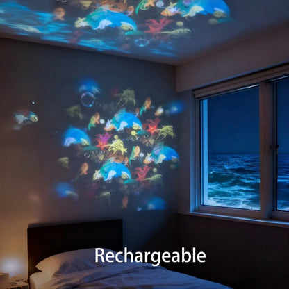 ✨Today: 60% OFF!🔥Dynamic Rotating LED Projector Light