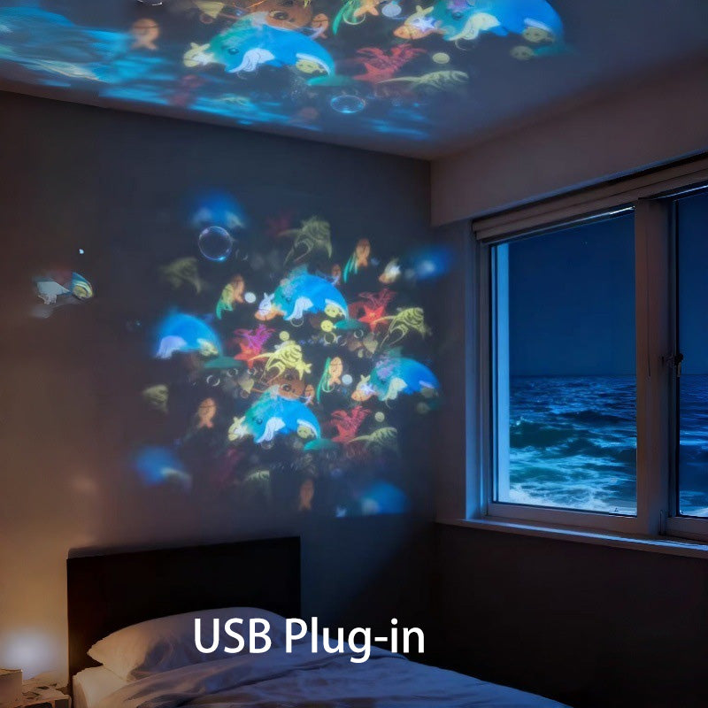 ✨Today: 60% OFF!🔥Dynamic Rotating LED Projector Light