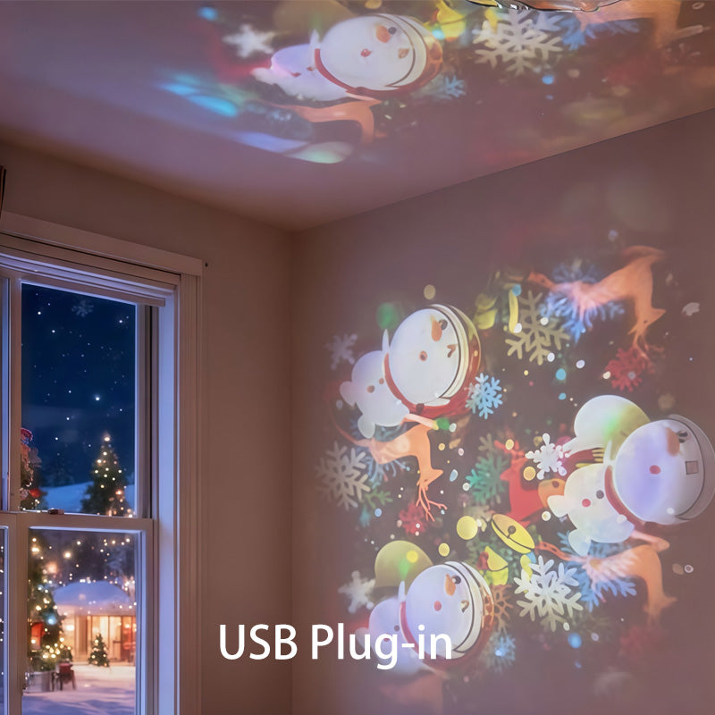 ✨Today: 60% OFF!🔥Dynamic Rotating LED Projector Light